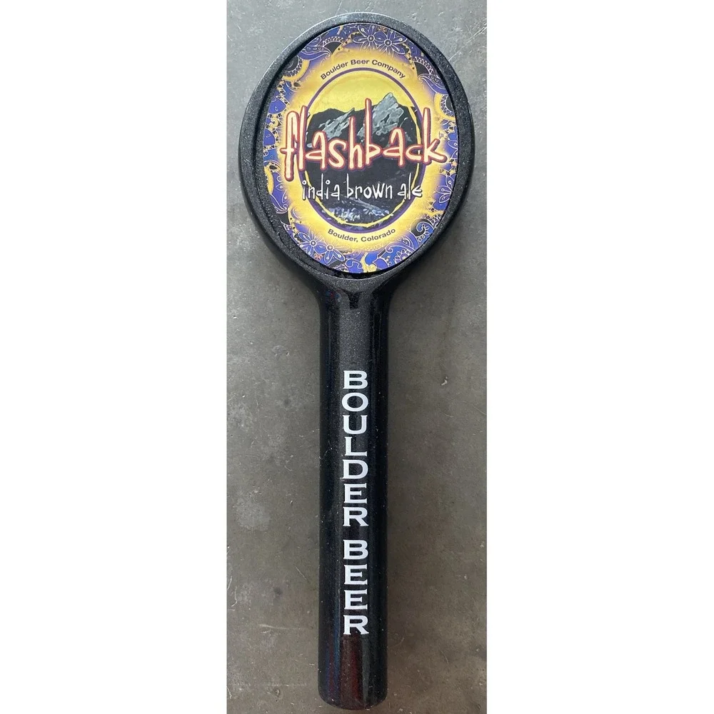 Boulder Beer Company Flashback India Brown Ale Tap Handle